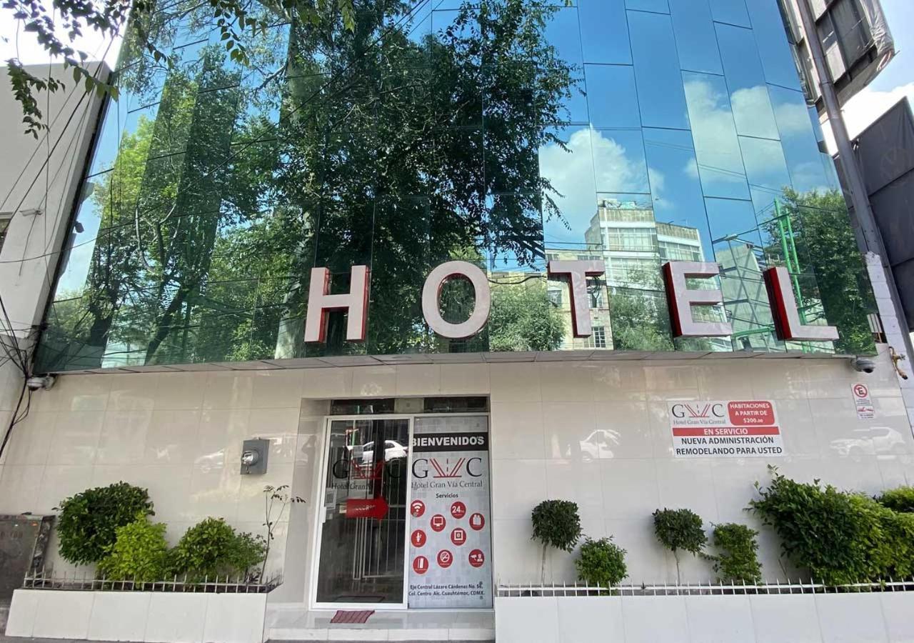 Hotel Gran Via Central Kota Meksiko Bagian luar foto
