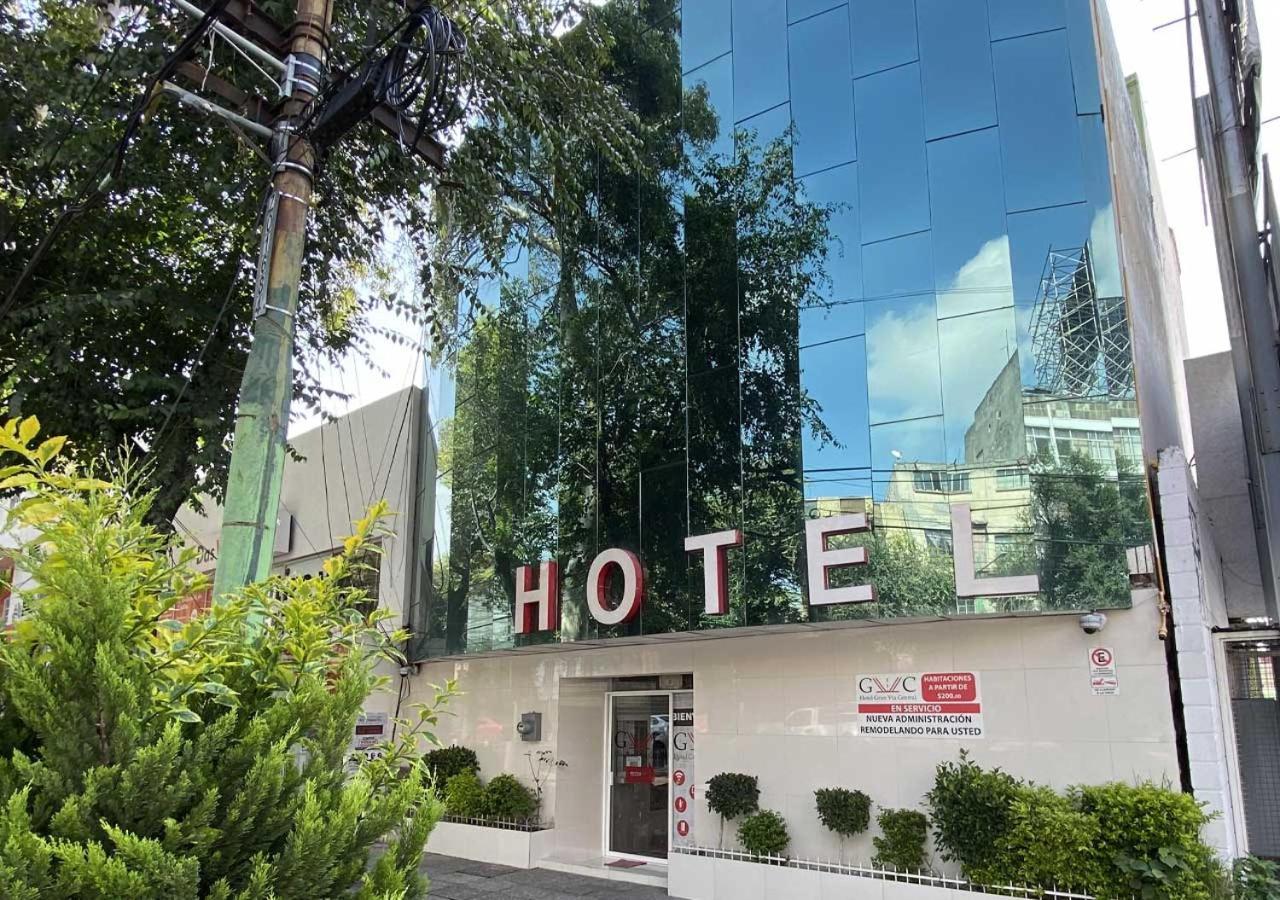 Hotel Gran Via Central Kota Meksiko Bagian luar foto